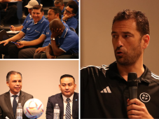 Hasta 350 técnicos: Fenafuth inaugura la cuarta edición del Congreso de Entrenadores de Fútbol de Enefuth