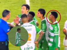 Choco Lozano es expulsado en la Leagues Cup: Así fue la roja que recibió el hondureño tras pisotón en el Galaxy-Santos