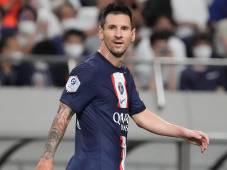 Messi es sin dudas el mejor futbolista en la toda la historia del Barcelona. Ahora lo hace con el PSG a sus 35 años.