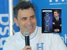 José Francisco Molina ya tiene su nómina lista para el compromiso de estreno con Honduras. Foto DIEZ.