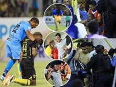 Las fotografías que dejó el post del Real España vs Olimpia en la final de ida del fútbol hondureño.