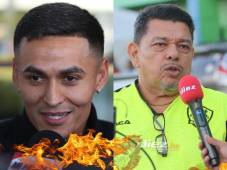 Andy Nájar le responde a Samuel García y revela si hubo o no peticiones al Olancho, ¿tiene cláusula de salida en Olimpia?