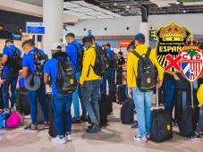 Real España se quedó varado en Dallas y no ha podido salir de Estados Unidos. FOTO: Archivo.