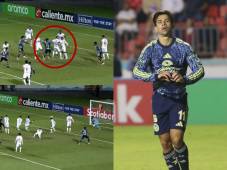 ¡Horror defensivo de Olimpia! Así fue el golazo de Víctor Dávila a Édrick Menjívar en el Olimpia vs América