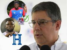 Rafael Villeda atendió a la prensa deportiva en medio de la presentación de un nuevo patrocinador. FOTO: Emilio Flores.