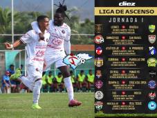 Así se va a jugar la fecha uno del torneo Apertura 2025 de la Liga de Ascenso.