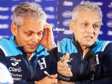 Reinaldo Rueda compareció hoy en la conferencia de prensa desarrollada en San José. Fotos Mauricio Ayala y Yosep Amaya.