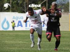 Partido de dos goles fue el primer duelo entre Arsenal SAO y el Independiente en Cantarranas. Fotos Emilio Flores.