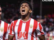 Choco Lozano se desahoga tras marcar su primer gol con Almería en la Liga Española: “Espero vengan muchos más”