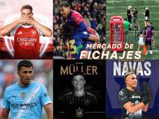 Barcelona pendiente de una figuras tras interés del City de Guardiola, Real Madrid quiere dar el golpe sobre la mesa en el mercado y barrida del Manchester United: últimos rumores y fichajes del mercado internacional.