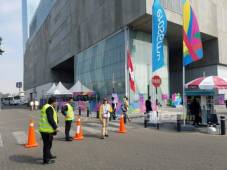 Así luce actualmente el complejo donde se llevará a cabo la inauguración del evento.