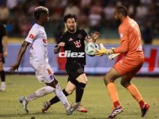 Messi disfrutó ante Olimpia en el Estadio Olímpico de San Pedro Sula.