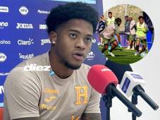 Exon Arzú recibió su primer llamado a la Selección de Honduras y espera debutar el martes frente a Perú. Foto Mario Figueroa.