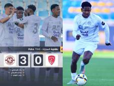 Romell Quioto se reencontró con el gol en la segunda división de Arabia luego de su calvario en primera.