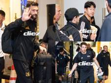 LAFC ya se encuentra en San Pedro Sula para enfrentar a Real España el próximo martes en la Concacaf Champions Cup.