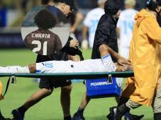 Chino Huerta, delantero de la Selección Mexicana, fue protagonista en la lesión de Alex López.