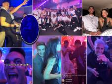 La selección argentina realizó una reunión íntima para seguir festejando que son campeones del mundo. Messi fue uno de los protagonistas de la noche.