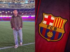 Messi apareció en el Camp Nou de forma inesperada y pidió ingresar al estadio de su exequipo.