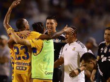 Con gol de Quiñones, Tigres vence al Motagua que buscará la hazaña en México por el pase a semis de Concacaf