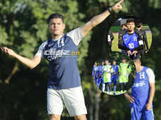 La selección sub-20 de Honduras completó este miércoles su tercer día de cinco de los microciclo que se está ejecutando en San Pedro Sula. FOTO: Neptalí Romero.