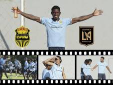 Real España se prepara para enfrentar a Los Ángeles FC este martes por la Copa de Campeones de Concacaf. En el equipo sampedrano hay confianza, alegría y buenas vibras a pocas horas del compromiso. Fotos: Neptalí Romero