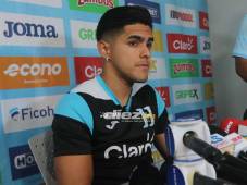 El delantero hondureño suma un gol con los colores de la Selección de Honduras en la presente edición de la Nations League. FOTOS: Álex Pérez.