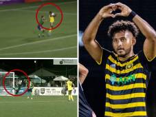 Juan Carlos Obregón la está rompiendo en la USL de Estados Unidos: Suma tres goles tras salir del Motagua