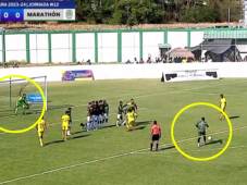 Histórico: Gerson Argueta se convierte en el primer portero en anotar un gol de tiro libre en Liga Nacional de Honduras