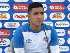 Michaell Chirinos confesó que nunca ha tenido problemas de indisciplina en sus 11 años de trayectoria. Foto Estalin Irías.