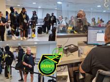 Jamaica aterriza en Honduras a tres días del electrizante choque por la Nations League de la Concacaf