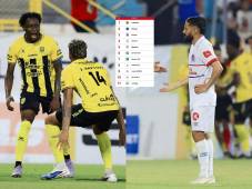 Real España hizo su trabajo y le remontó al Olimpia en el estadio Morazán. Fotos Neptalí Romero.