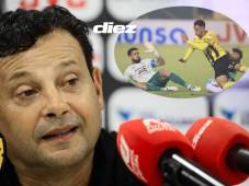 Jeaustin Campos, técnico de Real España, valoró el empate frente a Marathón. Fotos Josep Amaya.