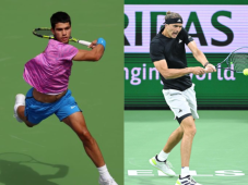 El duelo de titanes entre Carlos Alcaraz vs Zverev en los Cuartos de Final de los Indian Wells es de los más esperados del torneo.