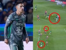 James Rodríguez se luce en la Liga MX: la espectacular asistencia del colombiano en el gol de León ante San Luis