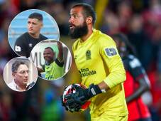 Edrick Menjívar pidió a Salomón Nazar que primero mirara la irregularidad que habían tenido en el torneo.