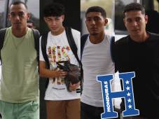 Devron García, Jefryn Macías, Darlin Mencía y Jhow Benavídez son algunos de los convocados al microciclo de la selección hondureña. FOTOS: Cortesía Marvin Salgado / DIEZ.HN