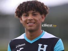 David Ruiz llegó esta tarde a Honduras y de inmediato se incorporó a los trabajos con la Selección Nacional bajo el mando de Reinaldo Rueda. FOTOS: Mauricio Ayala.