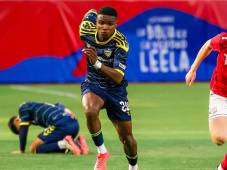 Hondureño Carter Bodden vuelve a celebrar un gol y logra avanzar de fase en la US Open Cup de Estados Unidos
