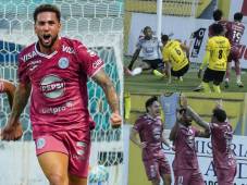 Rodrigo de Olivera se estrenó como goleador con la camiseta de Motagua ante Real España.