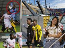 NO SE VIO EN TELEVISIÓN: Amargura de Real España tras la derrota, el motivo por el que estaban colocadas unas vigas en sol centro y las dos alarmas que suenan en la máquina. FOTOS: Marvin Salgado | Emilio Flores.