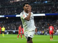 Rodrygo saca pecho por su temporada con Real Madrid.