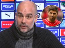 Guardiola se disculpó con Gerrard por recordar su resbalón en 2014 que le dio una Premier League al City.