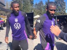 Un aficionado le pidió una foto a Rudiger y así fue la fea reacción del futbolista de Real Madrid: “No tienes que tocarme”