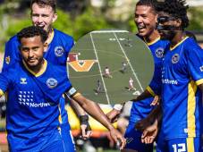 ¿Puskas a la vista? Hondureño Juan Carlos Obregón se lució con un verdadero golazo de larga distancia