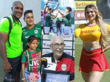 Marathón goleó por 4-0 al Juticalpa FC y escaló en la tabla de posiciones del torneo Clausura de la Liga Nacional de Honduras. Fotos Neptalí Romero.