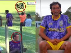 Político hondureño debuta con el Meluca en Liga de Ascenso: Ingresó en el minuto 90’ y esta fue su reacción