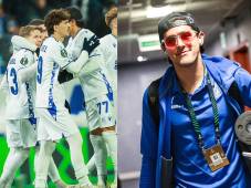 Luis Palma es el único centroamericano en la competencia internacional de la Uefa. Foto cortesía Lech Poznan.