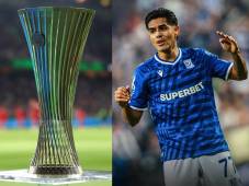 Luis Palma y Lech Poznan siguen fuera del top en la UEFA Conference League.