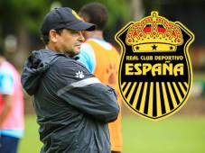 Jeaustin Campos renunció luego de la derrota ante CD Choloma debido al inconveniente con el FVS. Foto cortesía Real España.