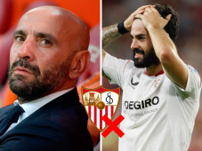 El Sevilla la está pasando muy mal en la Liga Española al estar en puestos de descenso a mitad de temporada.